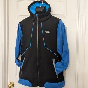 THE NORTH FACE Men's Wind Jacket Size XL Black/Blue .